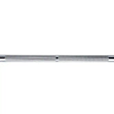 2.2m Silver Olympic 700lb Straight Barbell knurling